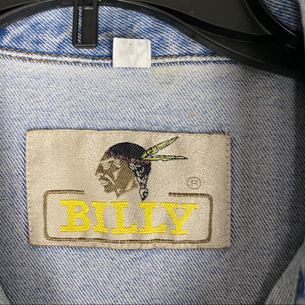Billy Jean Denim Jacket Size XL - Picture 2 of 8